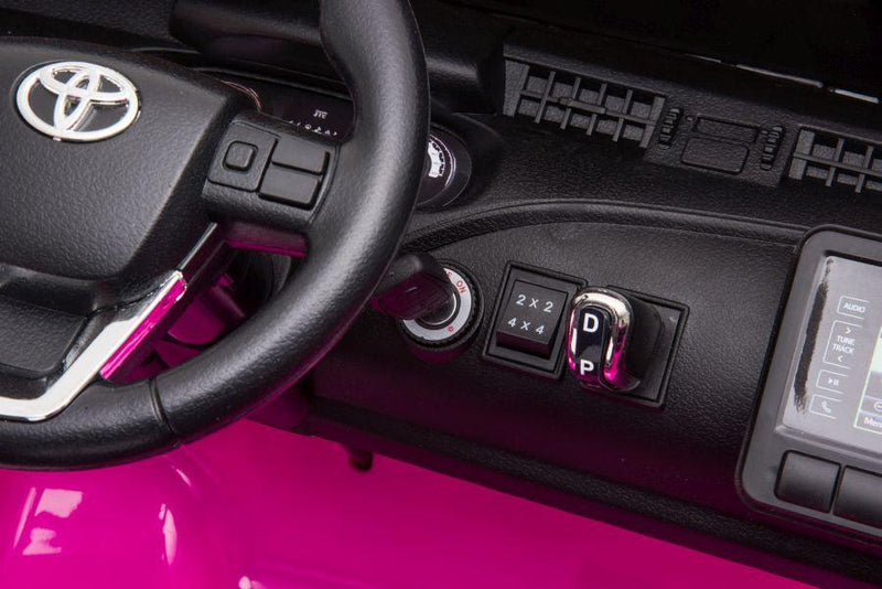 Caminhonete Elétrica Infantil Hilux Rosa - Carro Elétrico Infantil 